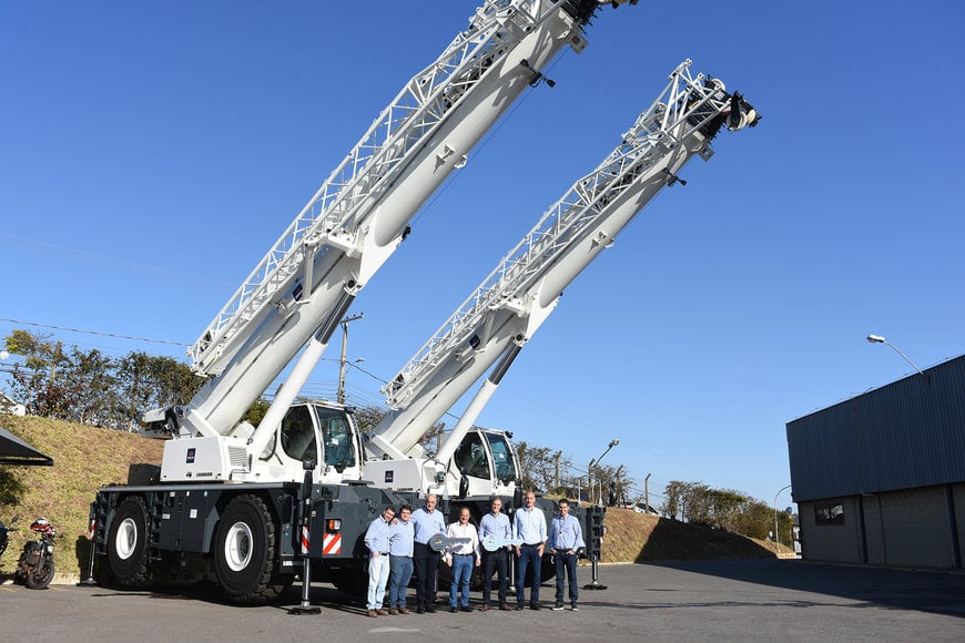 Drei neue Mobil- und Raupenkrane von Liebherr erweitern Milplan-Flotte